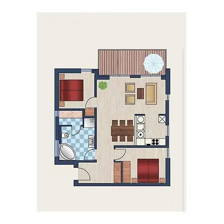 Tatil Evi Wattnmeer 48 5 N Comfortable Schillig